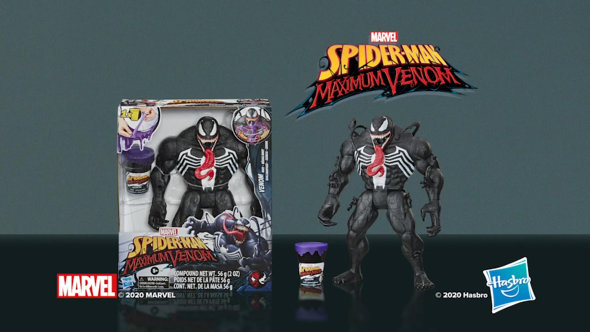 Amazon.com: Spiderman Venom Ooze Figure : Toys & Games
